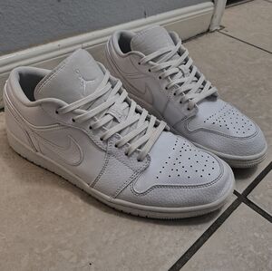 Nike Air Jordan 1 Men's White Sneakers